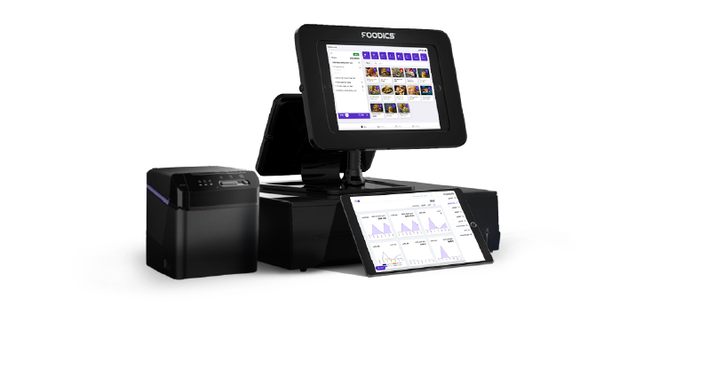 Foodics restaurant management system devices
