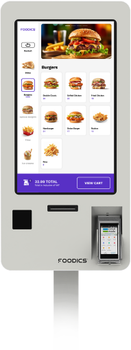 Foodics Kiosk solution for UAE in English
